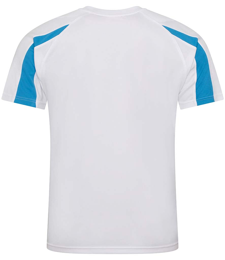 Custom Polyester Bulk Order JC003  AWDis Cool Contrast Wicking T-Shirts