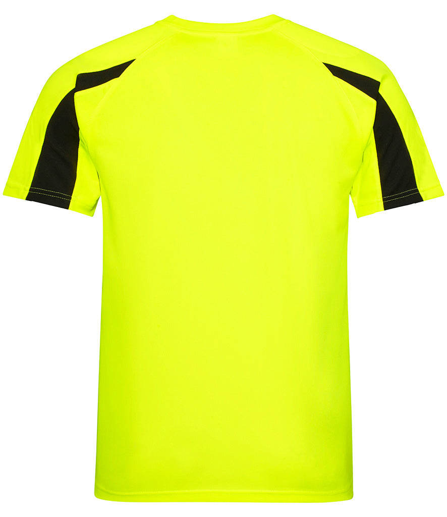 Custom Polyester Bulk Order JC003  AWDis Cool Contrast Wicking T-Shirts