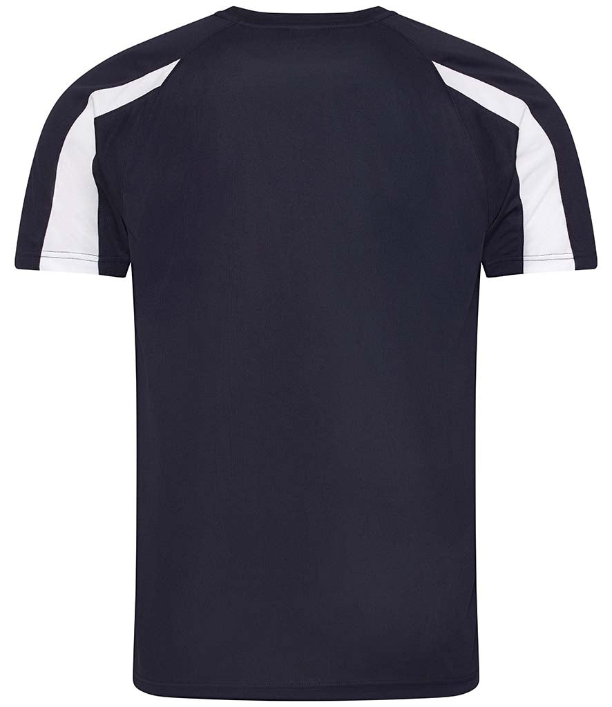 Custom Polyester Bulk Order JC003  AWDis Cool Contrast Wicking T-Shirts