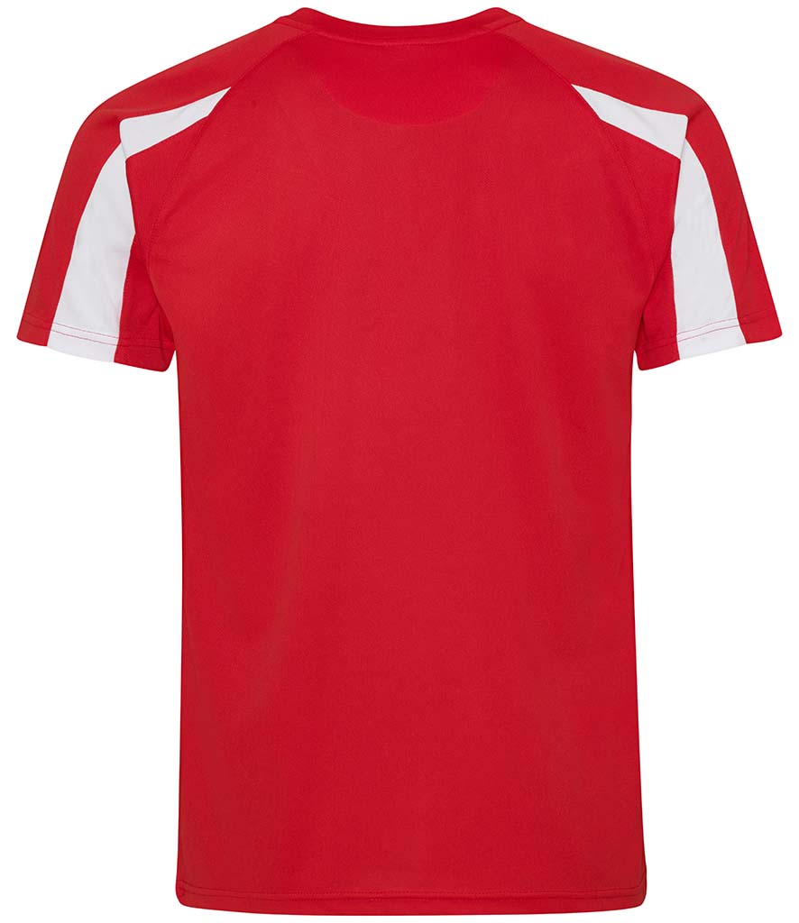 Custom Polyester Bulk Order JC003  AWDis Cool Contrast Wicking T-Shirts
