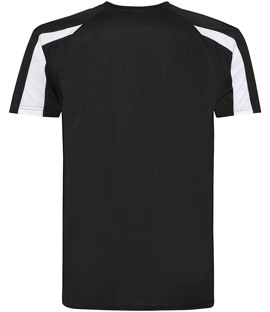 Custom Polyester Bulk Order JC003  AWDis Cool Contrast Wicking T-Shirts