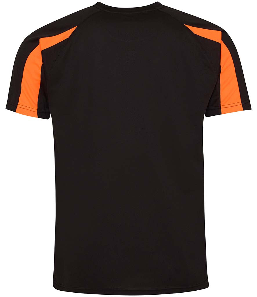 Custom Polyester Bulk Order JC003  AWDis Cool Contrast Wicking T-Shirts