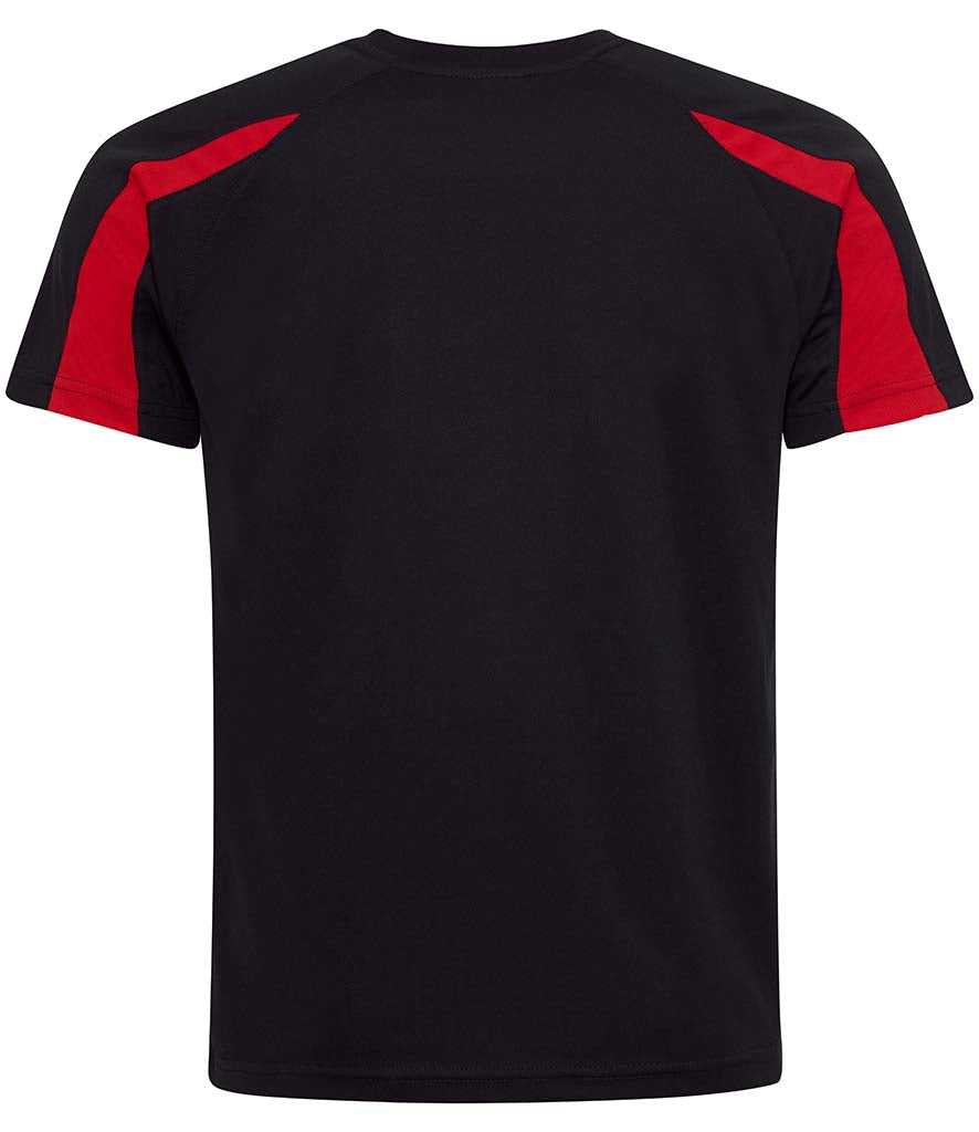 Custom Polyester Bulk Order JC003  AWDis Cool Contrast Wicking T-Shirts
