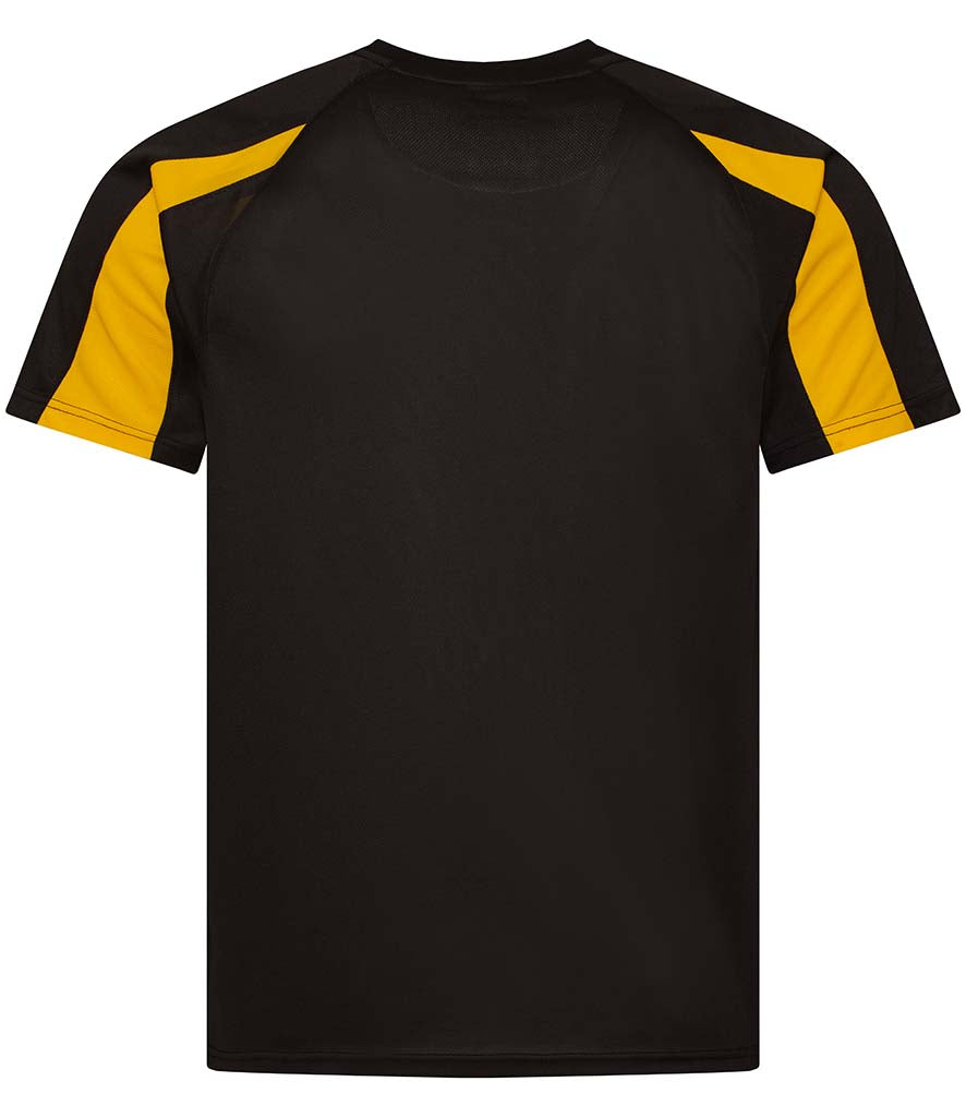 Custom Polyester Bulk Order JC003  AWDis Cool Contrast Wicking T-Shirts