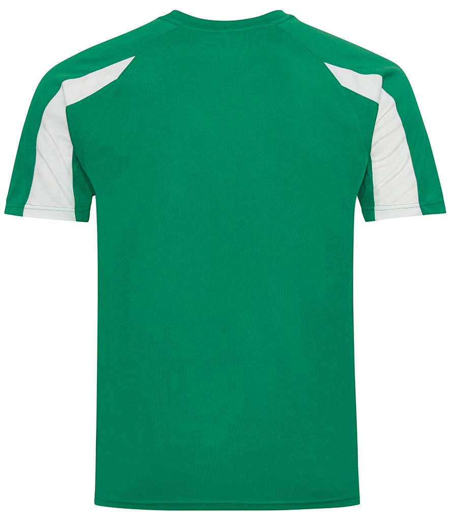 Custom Polyester Bulk Order JC003  AWDis Cool Contrast Wicking T-Shirts