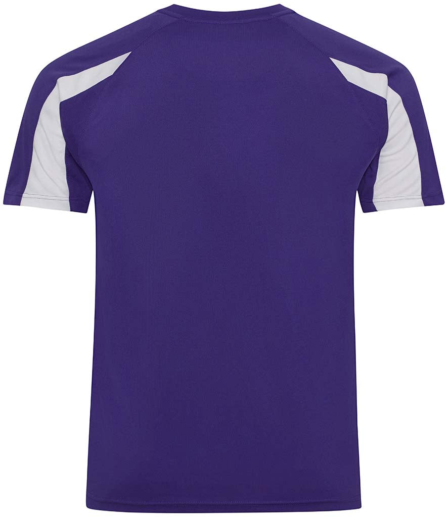 Custom Polyester Bulk Order JC003  AWDis Cool Contrast Wicking T-Shirts
