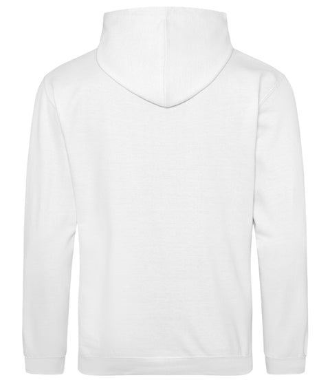 Fully Personalised Arctic White UNISEX Pullover Hoodie - Create Your Design - 0