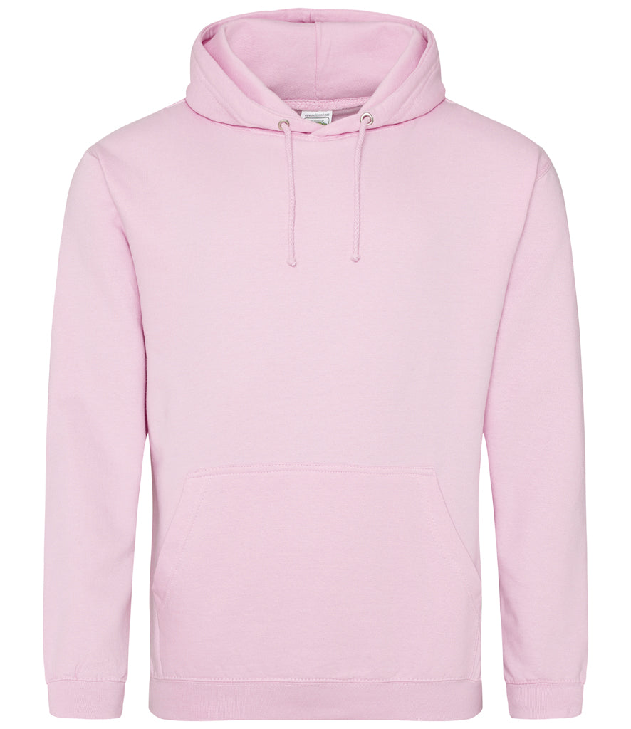 Fully Personalised Light Pink UNISEX Pullover Hoodie - Create Your Design