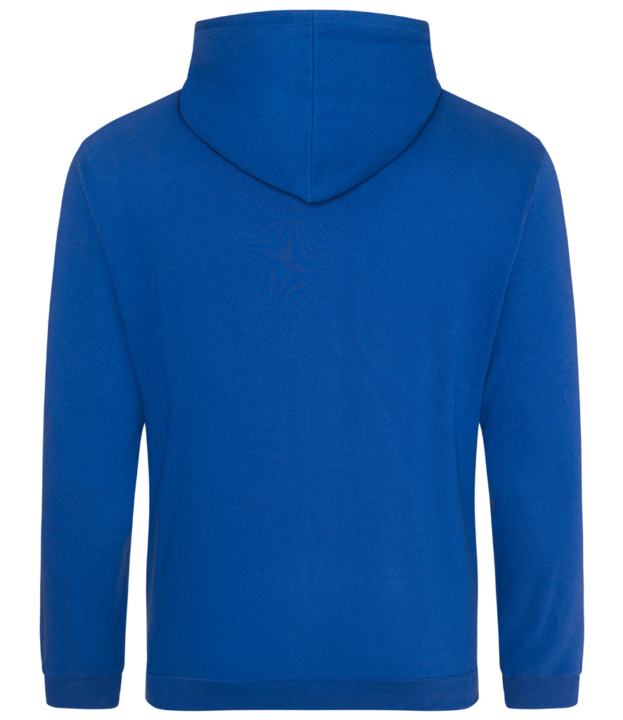 Fully Personalised Royal Blue UNISEX Pullover AWDis Hoodie - Create Your Design