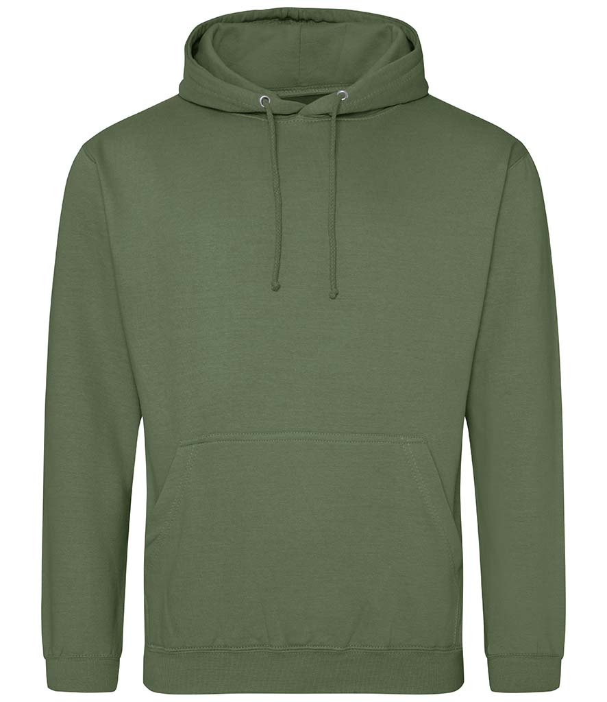 Personalised AWDis JH001 College Hoodie – Custom Printed Pullover Hoodie