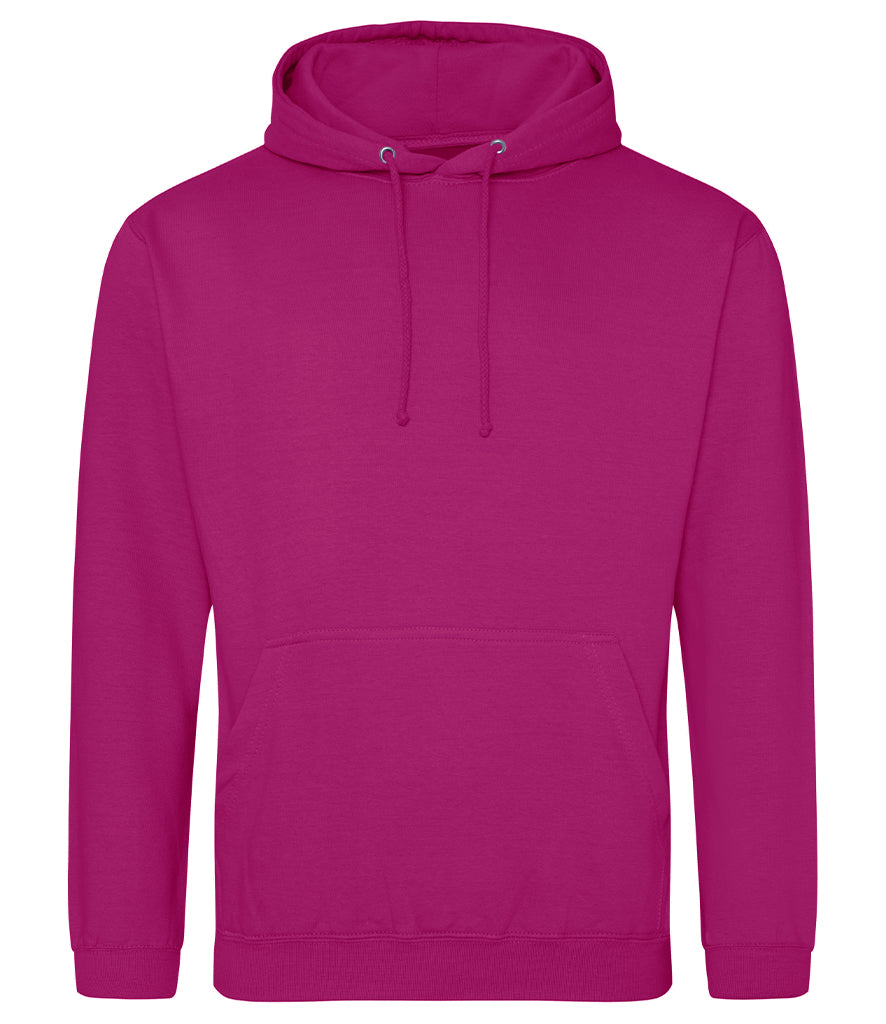 Personalised AWDis JH001 College Hoodie – Custom Printed Pullover Hoodie