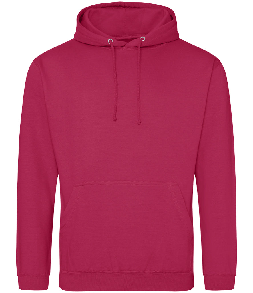 Personalised AWDis JH001 College Hoodie – Custom Printed Pullover Hoodie