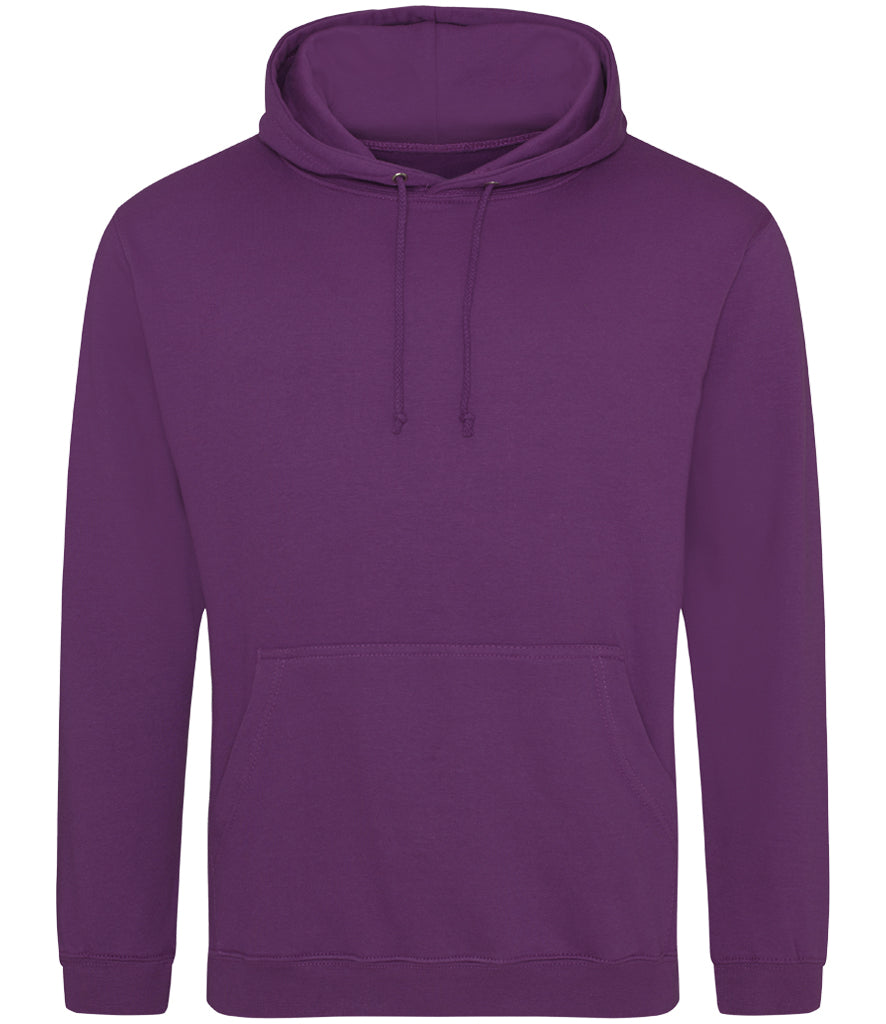 Personalised AWDis JH001 College Hoodie – Custom Printed Pullover Hoodie