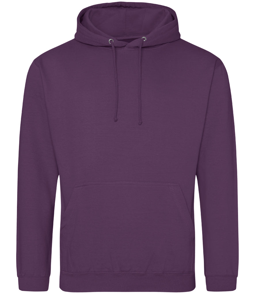 Personalised AWDis JH001 College Hoodie – Custom Printed Pullover Hoodie