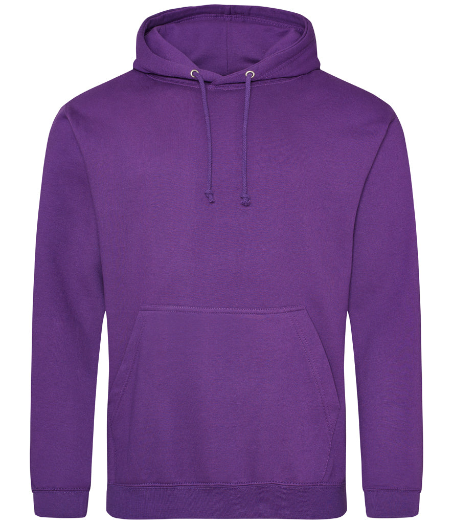 Personalised AWDis JH001 College Hoodie – Custom Printed Pullover Hoodie