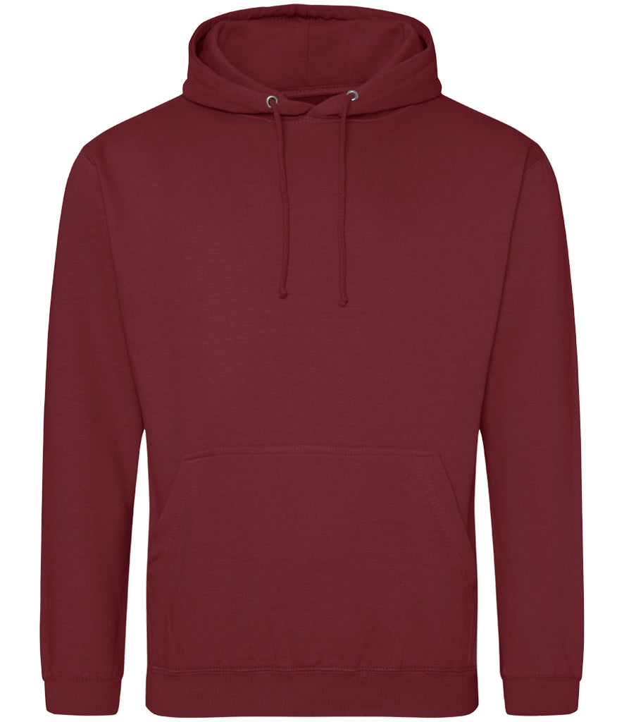 Personalised AWDis JH001 College Hoodie – Custom Printed Pullover Hoodie