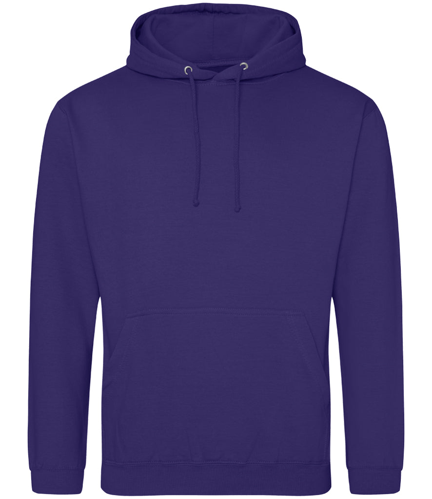 Personalised AWDis JH001 College Hoodie – Custom Printed Pullover Hoodie
