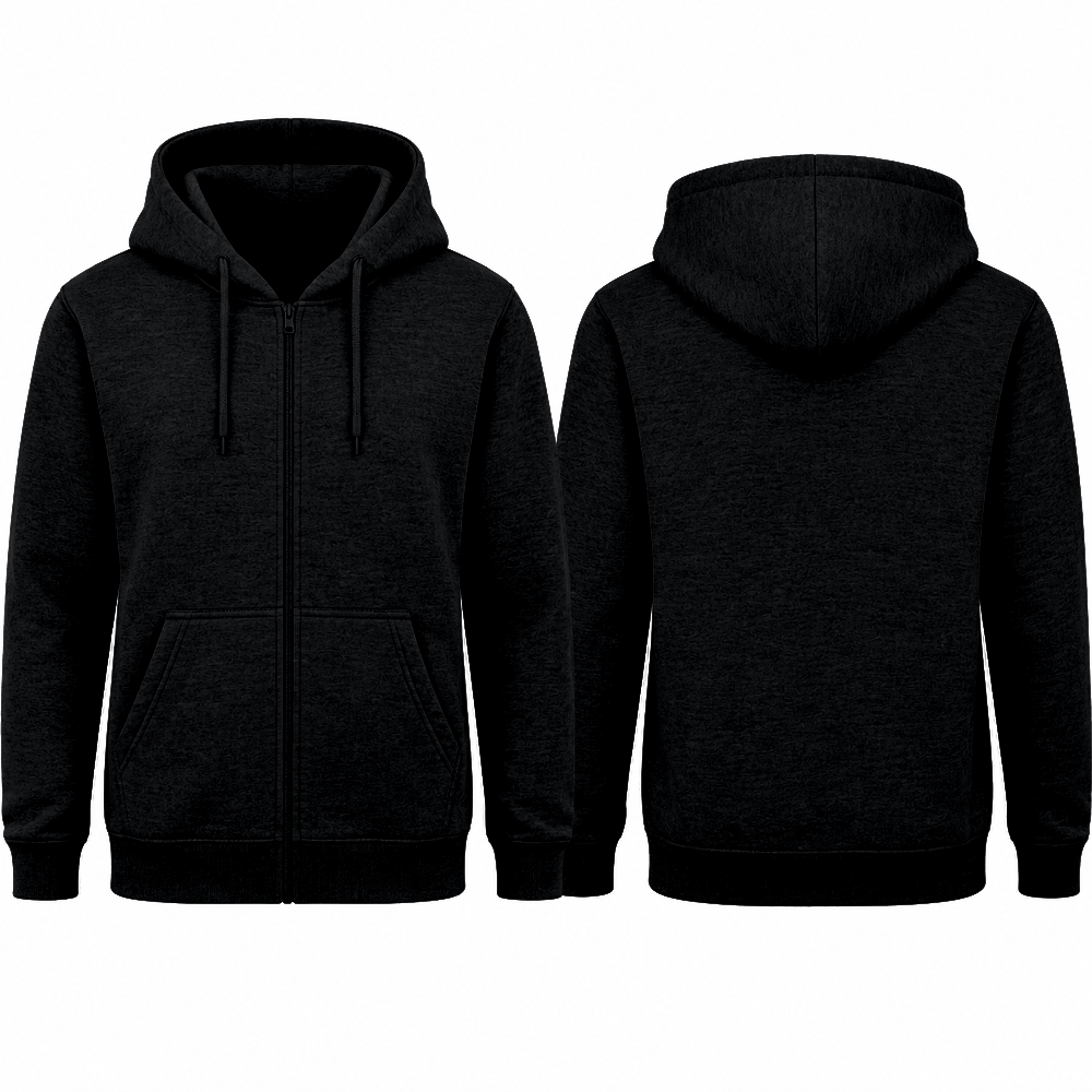 Personalised AWDis JH050 Zoodie – Custom Printed Full Zip Hoodie