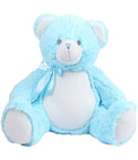 Personalised Blue Teddy Bear Cuddle Toy - 1