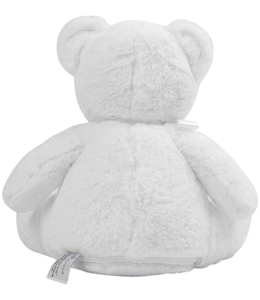 Personalised White Teddy Bear Cuddle Toy