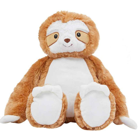 Personalised Sloth Fluffy Animal Teddy Cuddle Toy