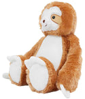 Personalised Sloth Fluffy Animal Teddy Cuddle Toy - 2