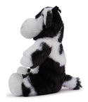 Personalised Black and White Cow Animal Teddy Cuddle Toy - 3
