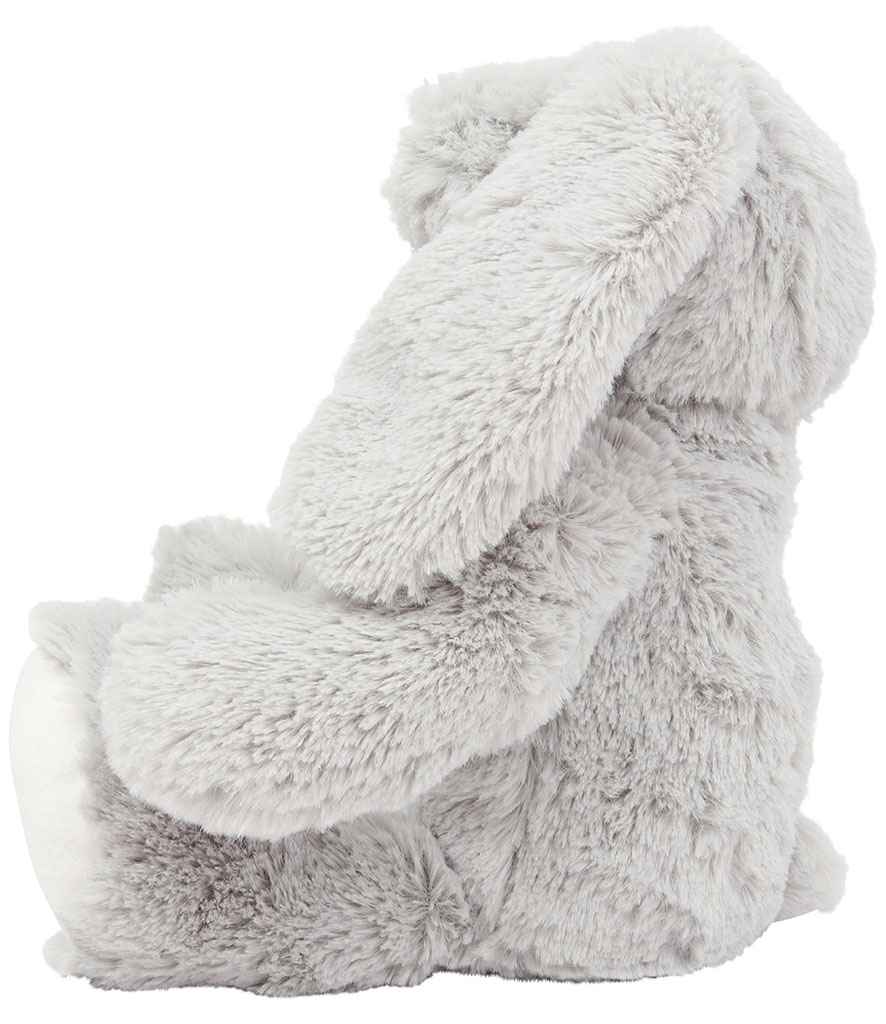 Personalised Grey Bunny Rabbit Animal Teddy Floppy Ears Cuddle Toy