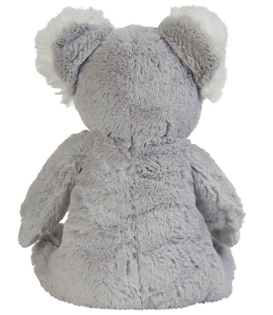 Personalised Grey Koala Bear Animal Teddy Fluffy Cuddle Toy