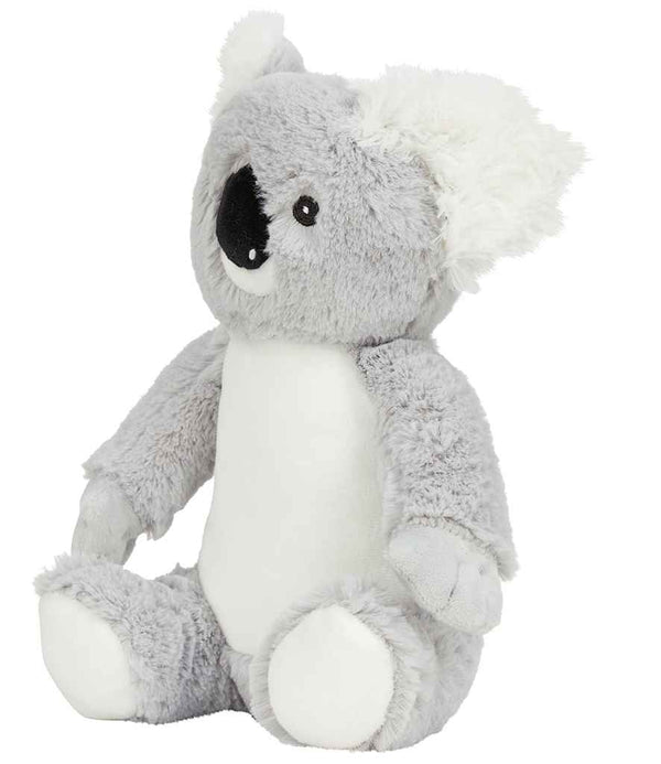 Personalised Grey Koala Bear Animal Teddy Fluffy Cuddle Toy - 2