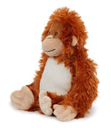 Personalised Orange Orangutan Fluffy Animal Teddy Cuddle Toy - 2