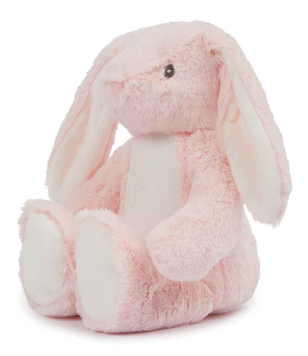 Personalised Pink Bunny Rabbit Animal Teddy Floppy Ears Cuddle Toy - 2