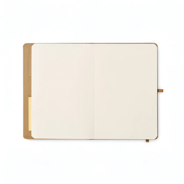 A5 Recycled Notebook with Sticky Notes & Memo Pads