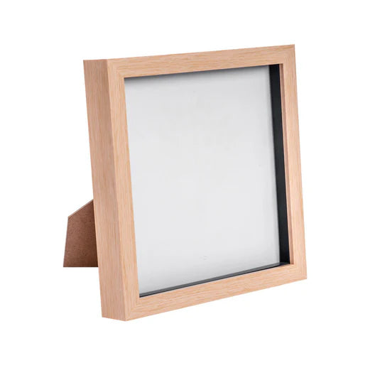 8" x 8" 3D Box Photo Frame All Colours