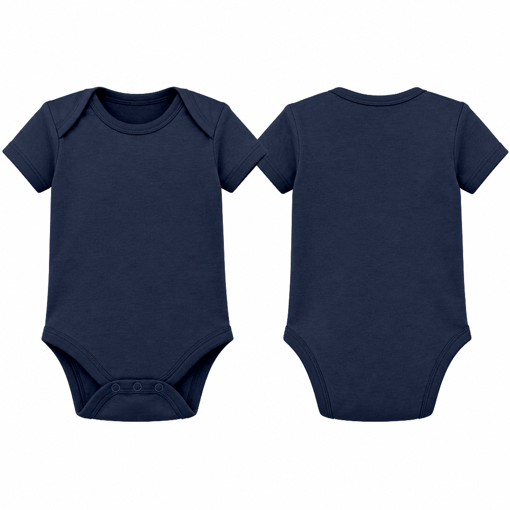 Personalised Larkwood LW500T Baby Bodysuit – Custom Printed Short Sleeve Baby Vest