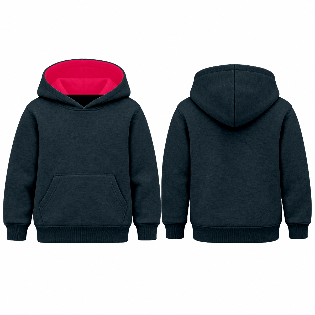 Personalised Kids AWDis JH003B Varsity Hoodie – Custom Printed Two-Tone Children’s Hoodie
