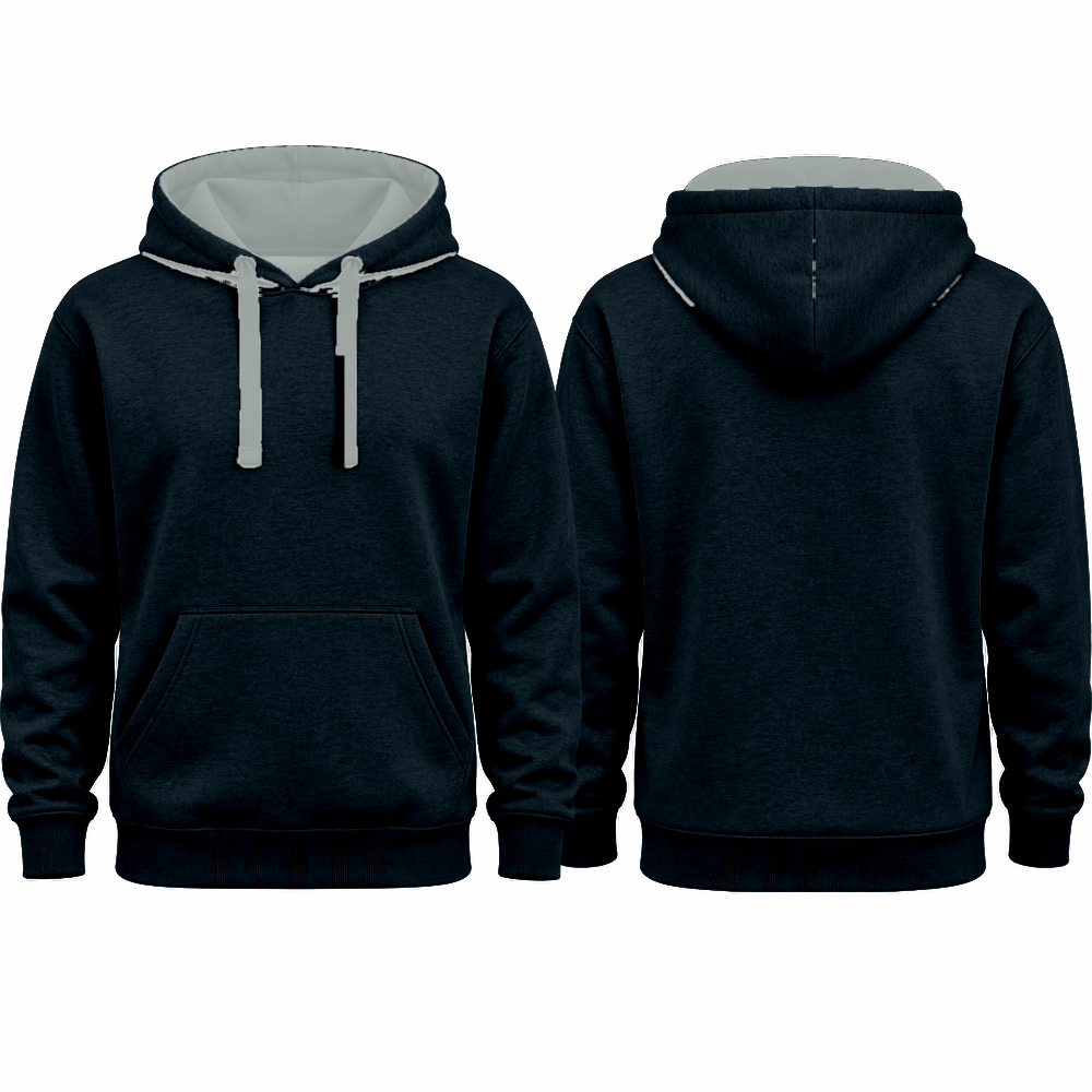 Personalised AWDis JH003 Varsity Hoodie – Custom Printed Two-Tone Hoodie