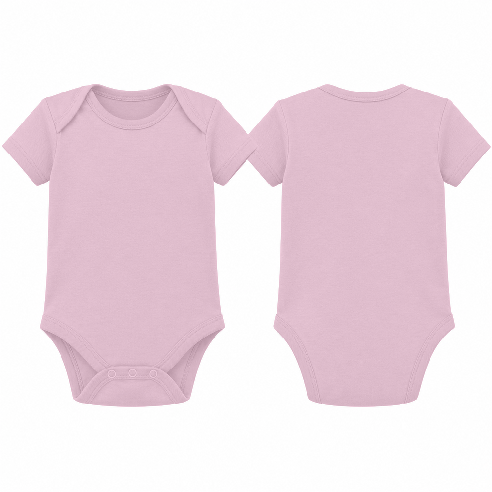 Personalised Larkwood LW500T Baby Bodysuit – Custom Printed Short Sleeve Baby Vest