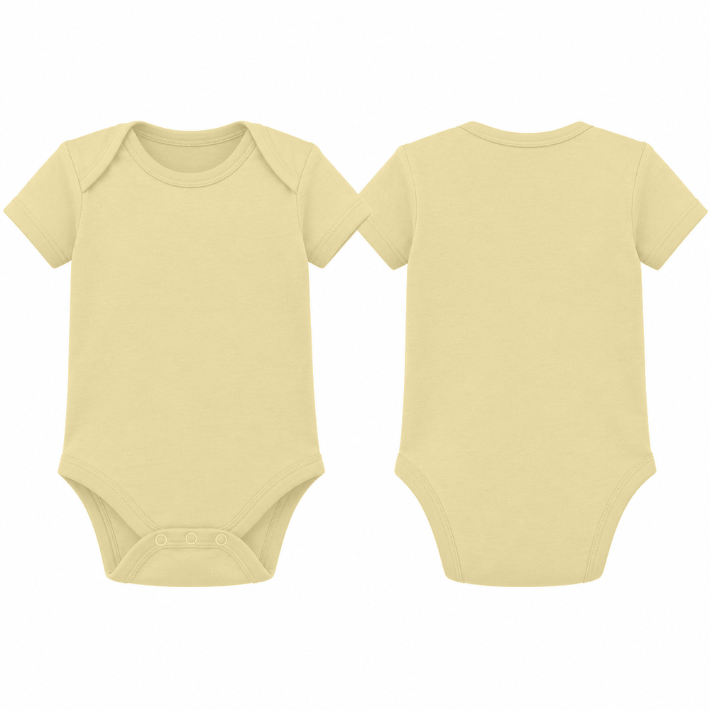 Personalised Larkwood LW500T Baby Bodysuit – Custom Printed Short Sleeve Baby Vest