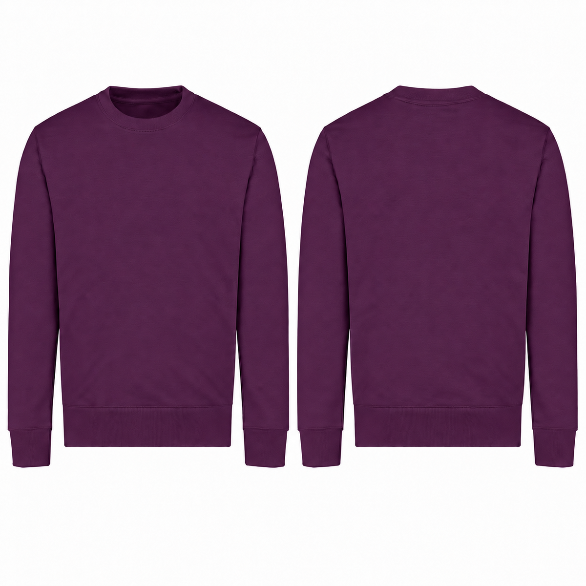 Personalised Adults AWDis JH030 Sweatshirt – Custom Printed Crew Neck Jumper