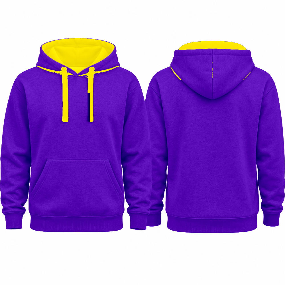 Personalised AWDis JH003 Varsity Hoodie – Custom Printed Two-Tone Hoodie