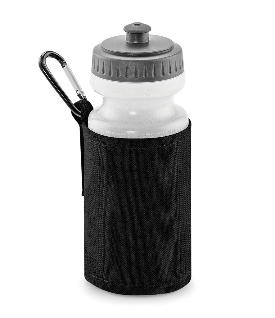 Fully Personalised Water Bottle and Holder - All Colours