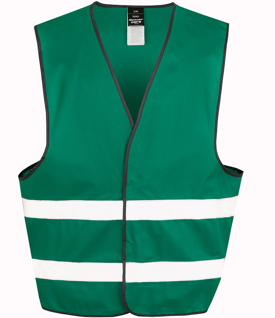 Fully Personalised Hi Vis High Visibility Vest With Your Logo UNISEX  - Result Core RS200E - All Colours