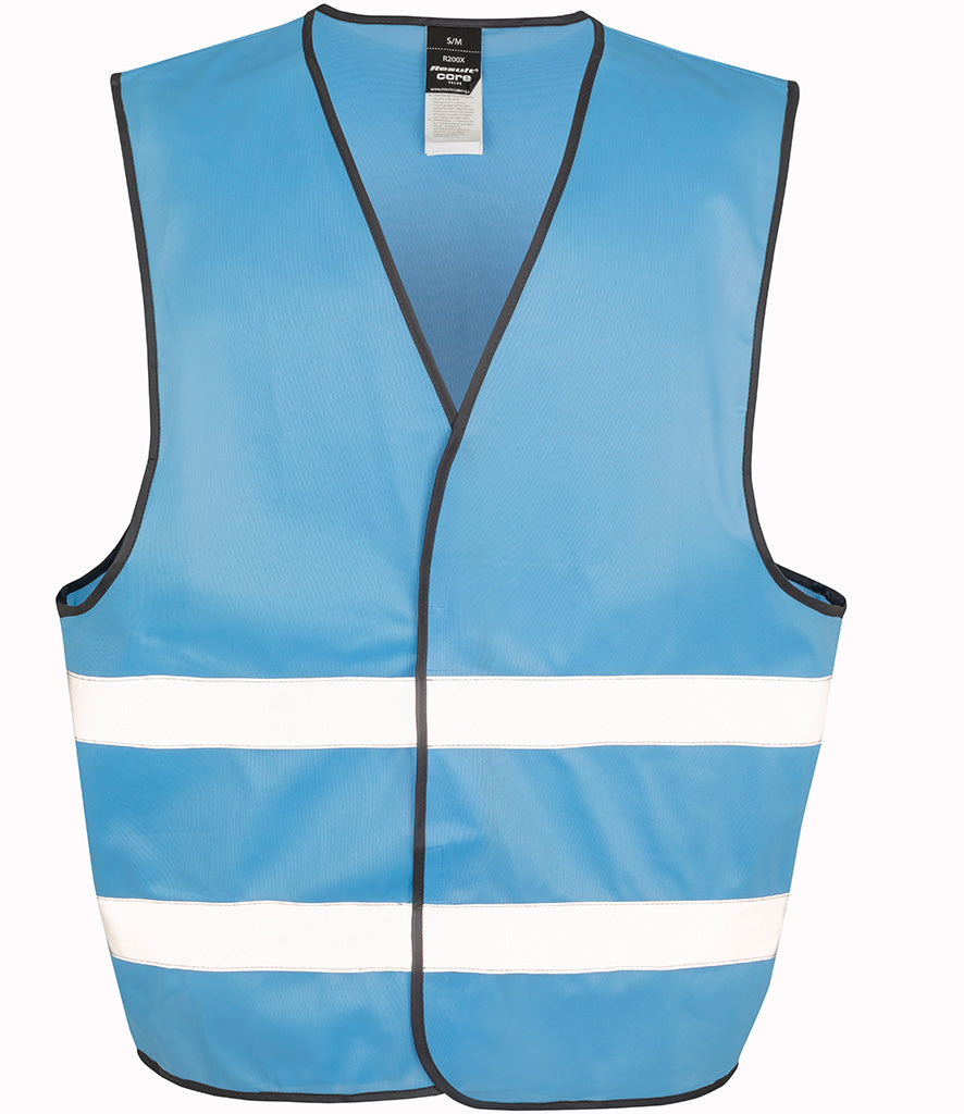 Fully Personalised Hi Vis High Visibility Vest With Your Logo UNISEX  - Result Core RS200E - All Colours