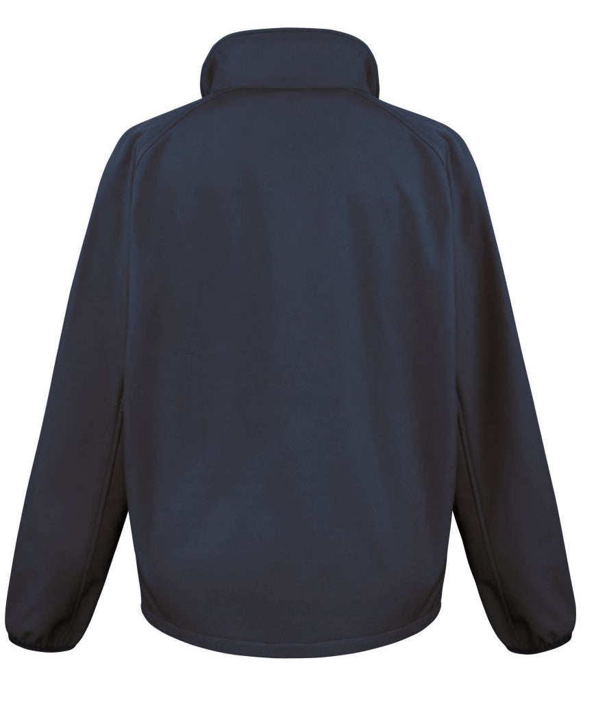 Fully Personalised Navy & Royal Blue Unisex Result Core Printable Soft Shell Jacket