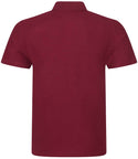 Fully Personalised Burgundy Polo Shirt UNISEX - Create Your Design - 2
