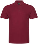 Fully Personalised Burgundy Polo Shirt UNISEX - Create Your Design - 1