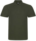 Fully Personalised Khaki Green Polo Shirt UNISEX - Create Your Design - 1