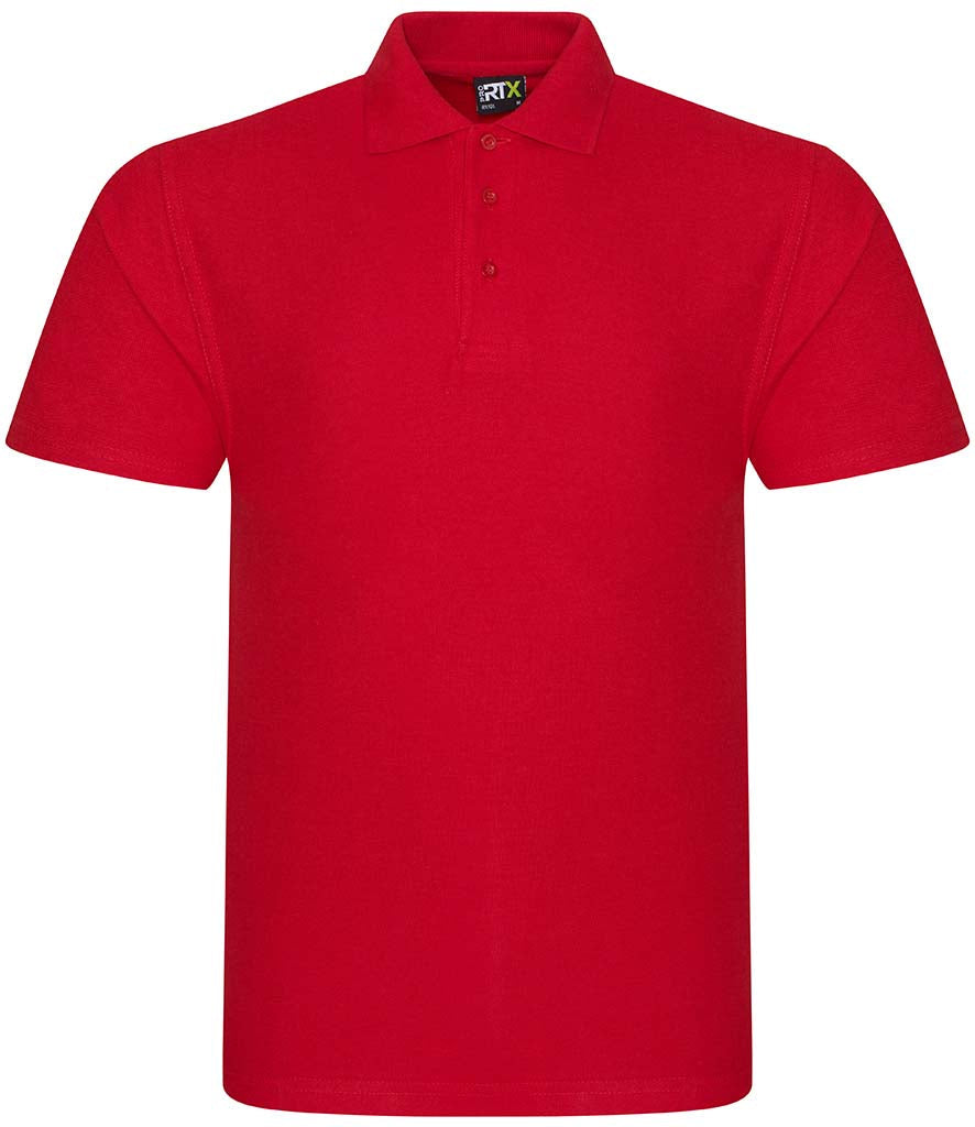 Fully Personalised Red Pro RTX Polo Shirt UNISEX - Create Your Design