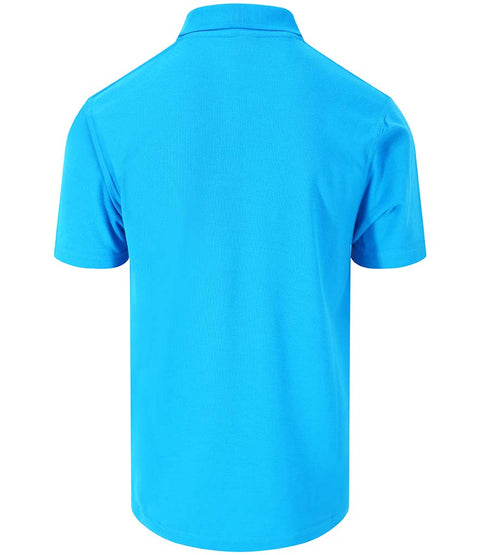 Fully Personalised Turquoise Polo Shirt UNISEX - Create Your Design - 0